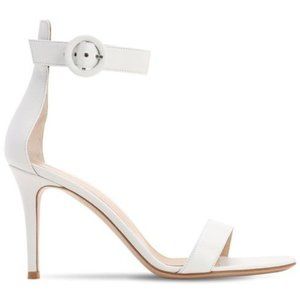 Gianvito Rossi Portofino Sandals Pearl White 38